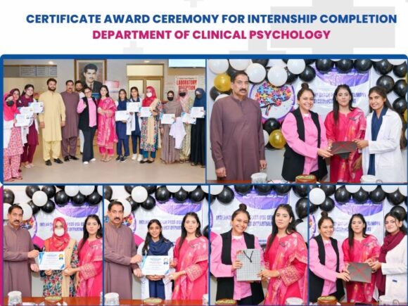 Internship Certificate Distribution Ceremony – Department of Clinical Psychology